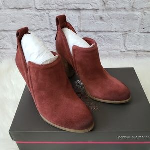 Vince Camuto Suede Bootie Size 5.5